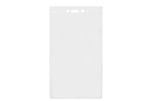 Clear Vertical Event Badge Pouch